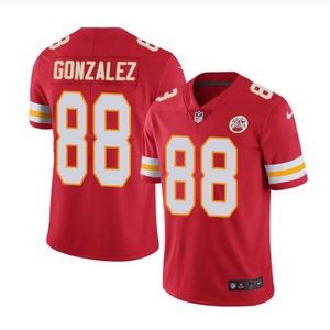 Men's Nike KansasCity Chiefs #88 Tony Gonzalez Stitched Vapor Untouchable Jersey